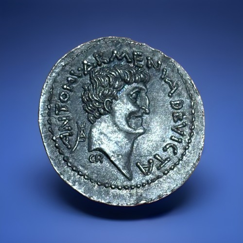 Mark antony cleopatra - cleopatra, denarius